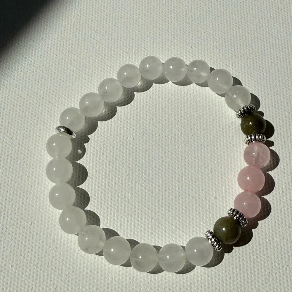 Healing Crystal Beaded Bracelet Natural Bracelet - Picture 8 of 9